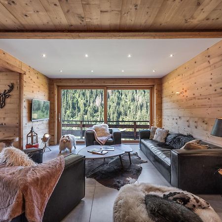 Chalet 1100 - Bo Immobilier Chatel - A Mi-Chemin Du Centre Et Du Linga - Jacuzzi Sauna Et Cheminee Εξωτερικό φωτογραφία