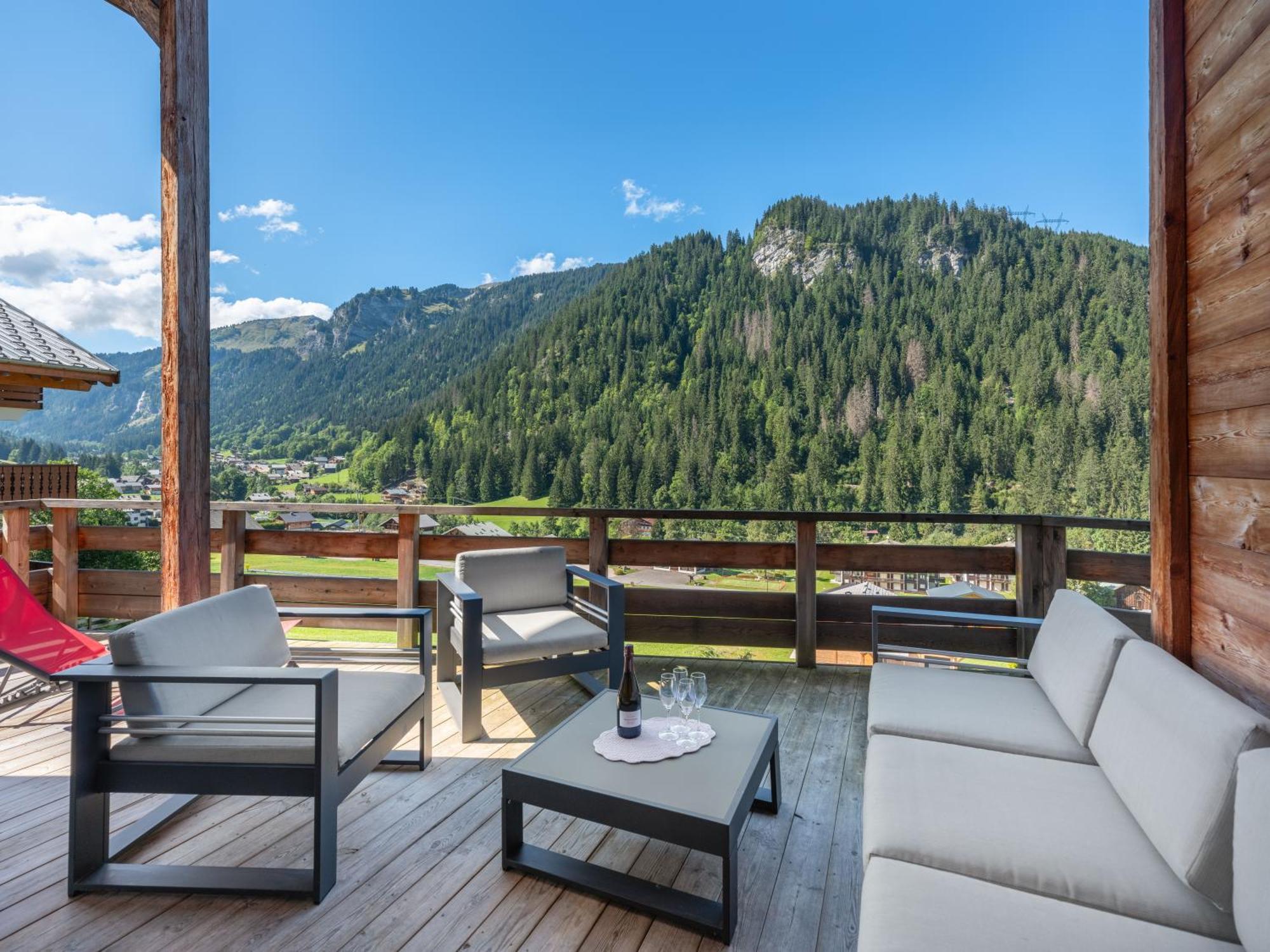 Chalet 1100 - Bo Immobilier Chatel - A Mi-Chemin Du Centre Et Du Linga - Jacuzzi Sauna Et Cheminee Εξωτερικό φωτογραφία