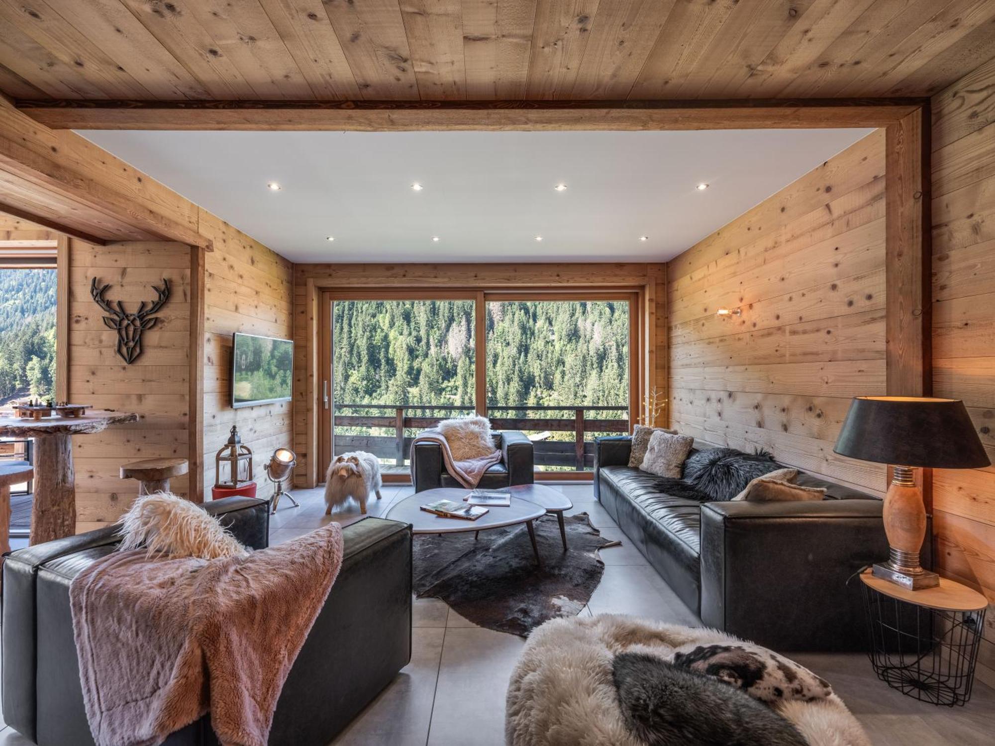 Chalet 1100 - Bo Immobilier Chatel - A Mi-Chemin Du Centre Et Du Linga - Jacuzzi Sauna Et Cheminee Εξωτερικό φωτογραφία